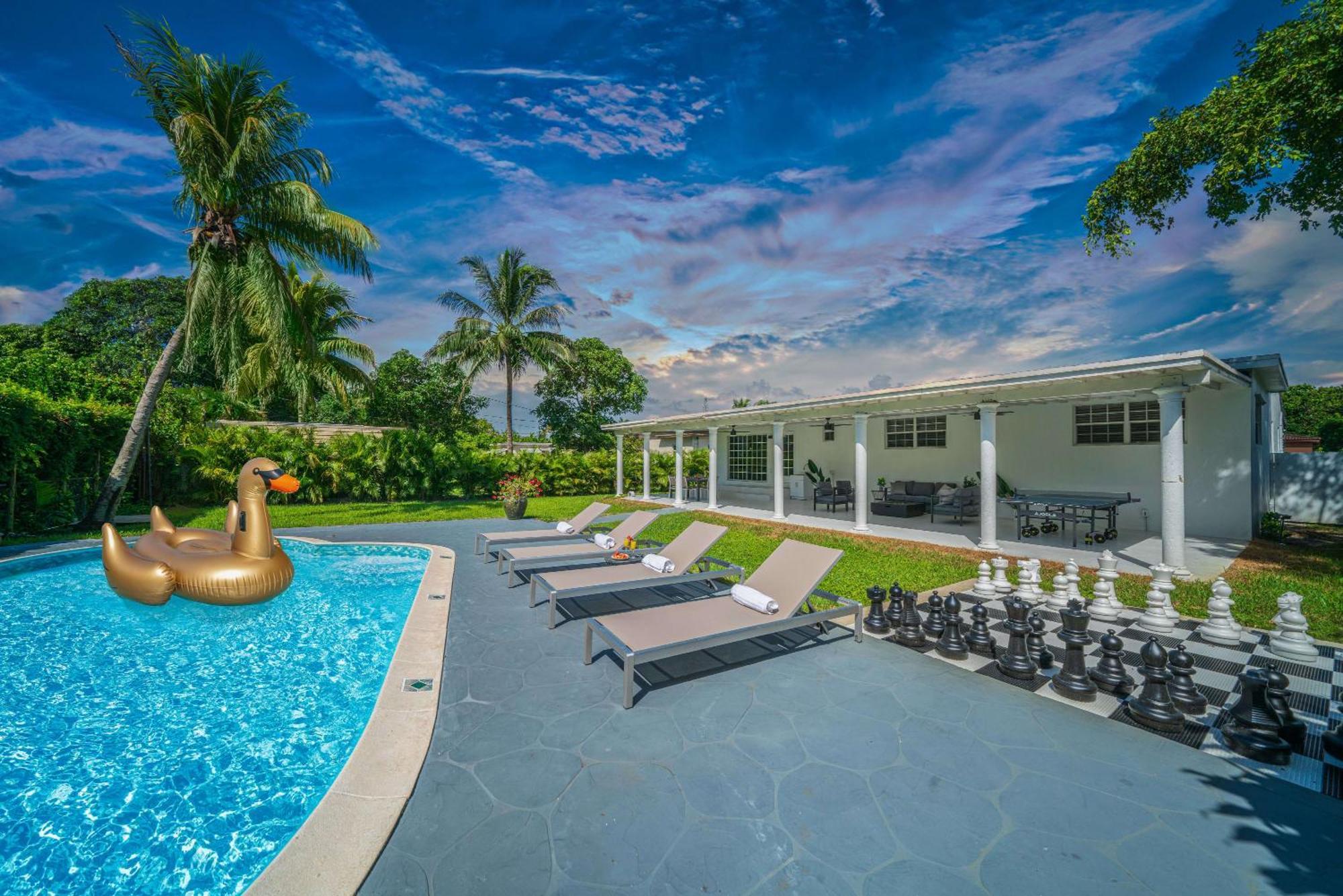New Tropical Oasis Retreat In Miami Villa Ngoại thất bức ảnh